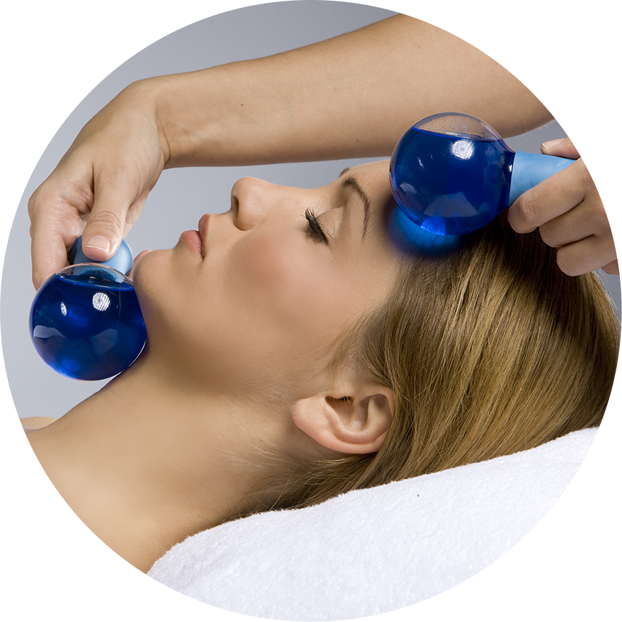Blue Ice Massage Globes Dermaplaning Australia